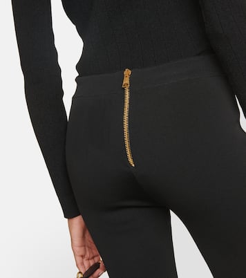 Pantaloni flared in maglia | Balmain