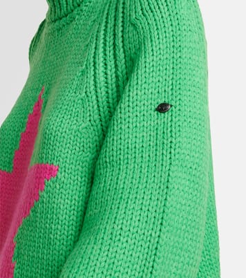 Beauty intarsia wool-blend turtleneck sweater  | Goldbergh