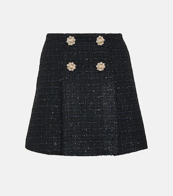 Bouclé miniskirt | Self-Portrait