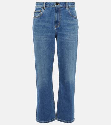 Jeans flared cropped | Tory Burch