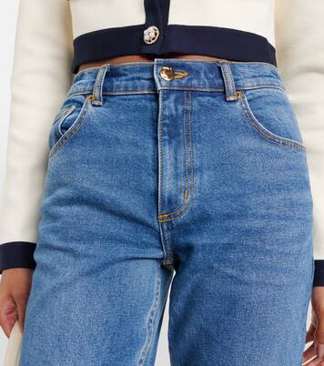 Jeans flared cropped | Tory Burch
