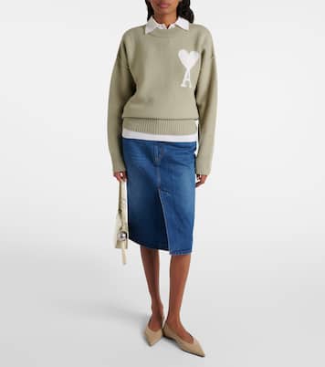 Pull Ami De Cœur en laine | Ami Paris