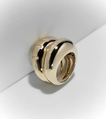 Bague Apollonia en or 14 ct et diamants | Lauren Rubinski