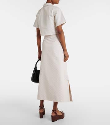 Jupe midi GG | Gucci
