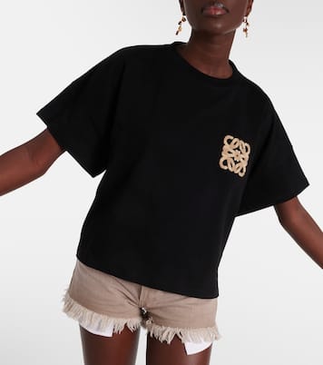 Paula's Ibiza - T-shirt Anagram in jersey di cotone | Loewe