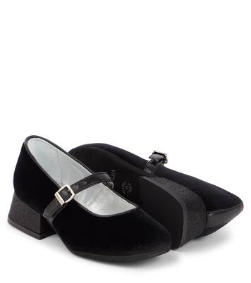 Ballerines Dorothy en velours à paillettes | Monnalisa