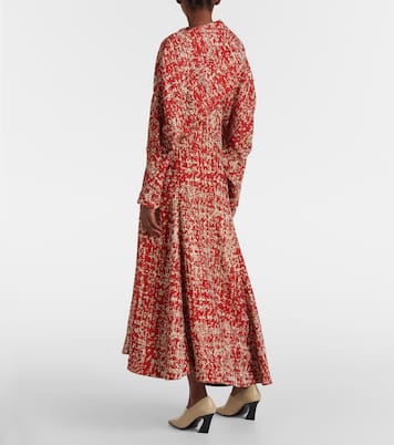 Abito midi in jacquard  | Bottega Veneta