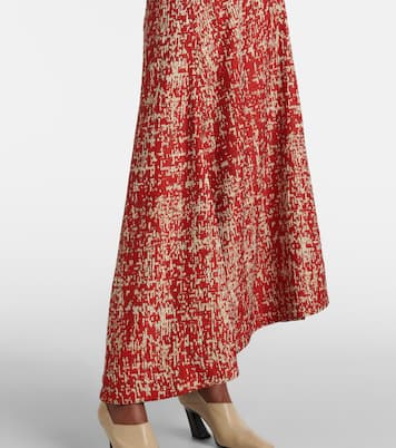 Abito midi in jacquard  | Bottega Veneta
