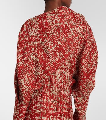 Abito midi in jacquard  | Bottega Veneta