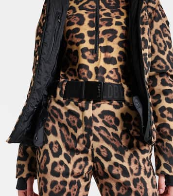Minou leopard-print ski pants | Goldbergh