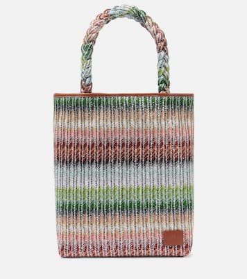 Borsa Zigzag Large con pelle | Missoni