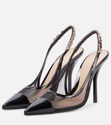 Signoria 105 mesh slingback pumps | Gucci