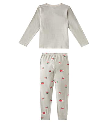 Wilhelm striped cotton-blend pajamas | Liewood