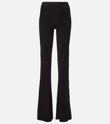 Gégé suede flared pants | Stouls