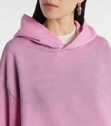 Sudadera de mezcla de algodón con logo | Acne Studios