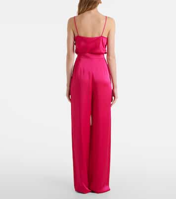 Pantaloni a gamba larga Ieti in raso | Max Mara