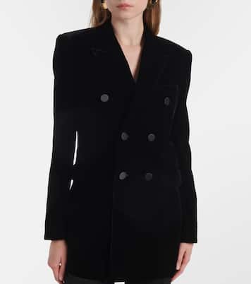 Blazer in velluto | Saint Laurent