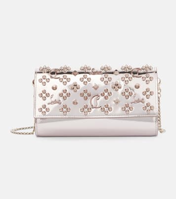 Pochette Paloma en cuir à ornements | Christian Louboutin