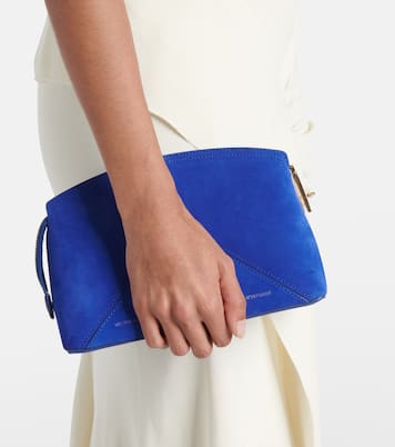 Borsa a tracolla Victoria Mini in suede | Victoria Beckham