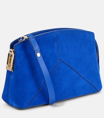 Borsa a tracolla Victoria Mini in suede | Victoria Beckham