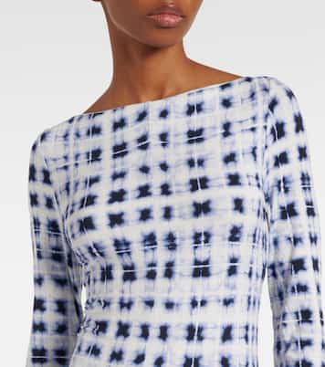 Robe longue White Label Jen imprimée | Proenza Schouler
