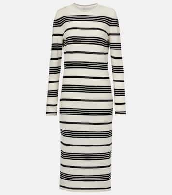 Abito midi in misto cotone | Moncler