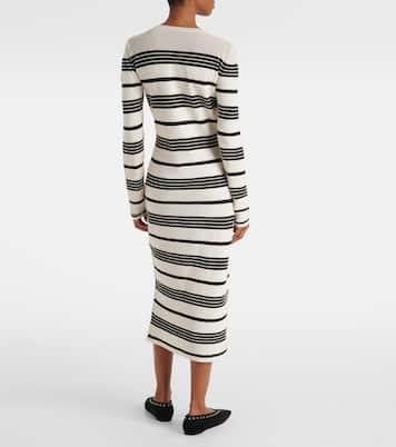 Abito midi in misto cotone | Moncler