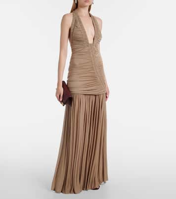 Orion gathered ruched gown | Christopher Esber