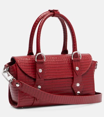 Borsa Bettina Mini in pelle con stampa coccodrillo | Vivienne Westwood