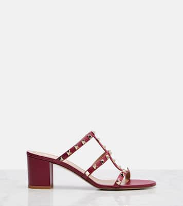 Sandali Rockstud 70 in pelle | Valentino Garavani