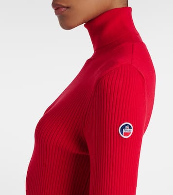 Ancelle ribbed-knit turtleneck sweater | Fusalp