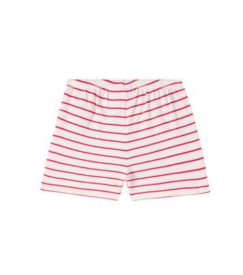 Largo striped cotton jersey shorts | Konges Sløjd