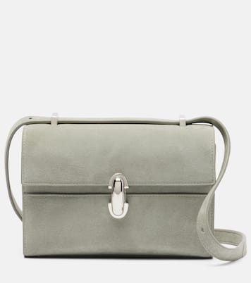 Symmetry 19 Mini suede shoulder bag | Savette