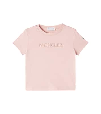 Besticktes T-Shirt aus Baumwoll-Jersey | Moncler Enfant