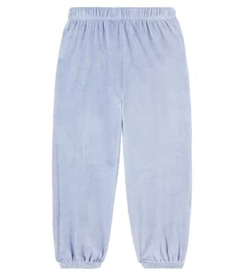 Wally cotton-blend velvet sweatpants | Konges Sløjd