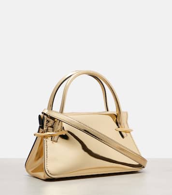 Pinch metallic leather tote bag | Givenchy
