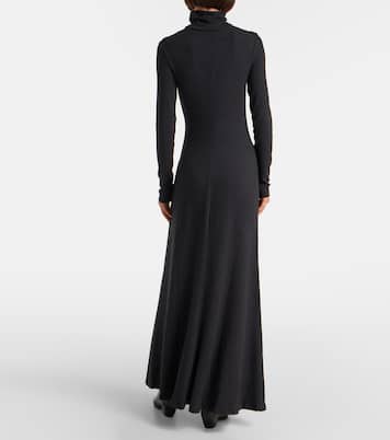 Vanya turtleneck jersey maxi dress | Staud
