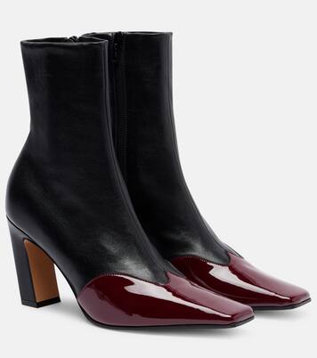 Nevada 85 leather ankle boots | Khaite