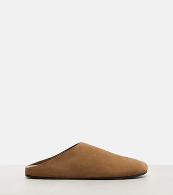 Hudson suede mules | The Row