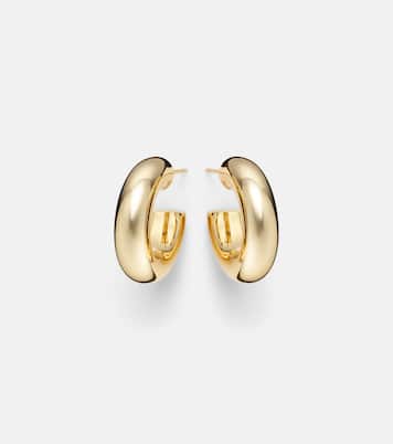 Samira Micro gold-plated hoop earrings | Jennifer Fisher