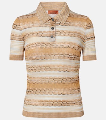 Lamé polo shirt | Missoni