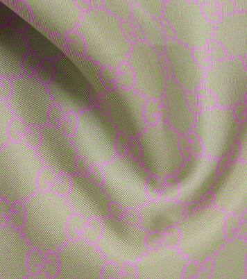 GG silk twill scarf | Gucci
