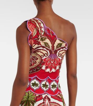 Top Odara asymétrique en lin mélangé | Farm Rio