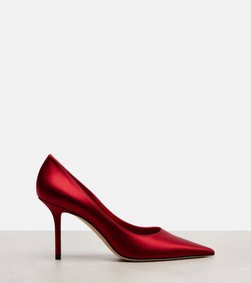 Love 85 satin pumps | Jimmy Choo