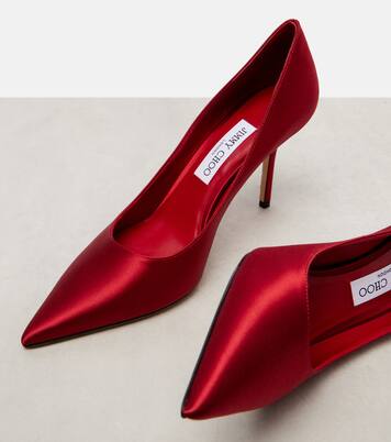 Love 85 satin pumps | Jimmy Choo
