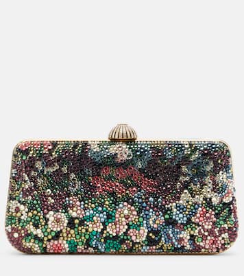 Carry Secrets beaded leather clutch | Valentino Garavani