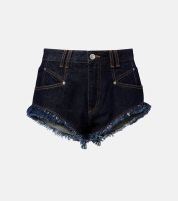 High-Rise Jeansshorts Eneidala | Isabel Marant