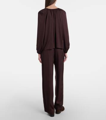 Larkin wide-leg pants | Velvet
