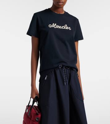 Logo cotton jersey T-shirt | Moncler