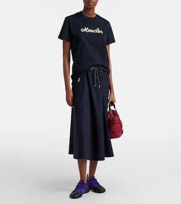 Logo cotton jersey T-shirt | Moncler
